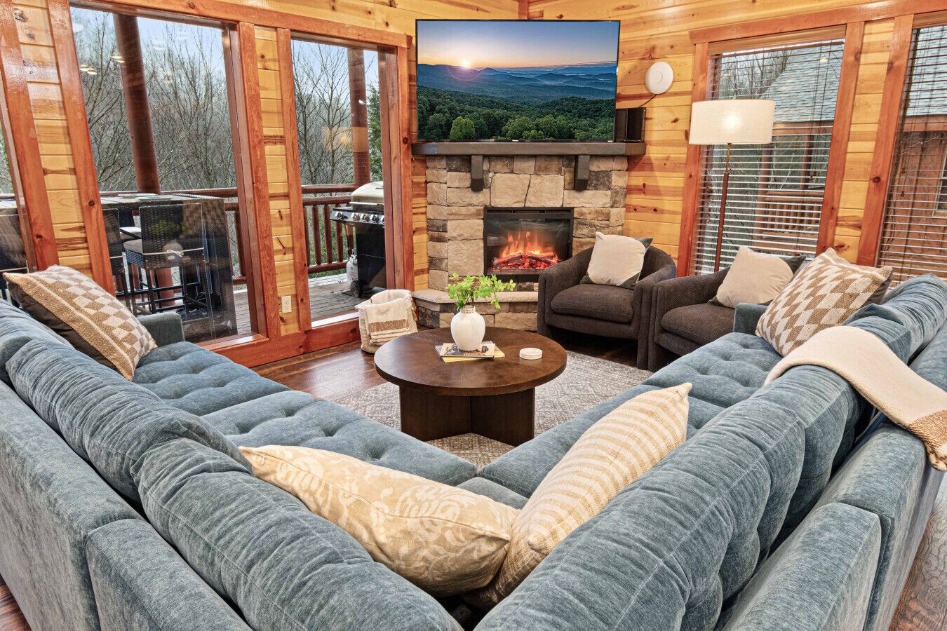 تلفزيون ذكي، مدفأة، ألعاب فيديو، مشغل دي في دي