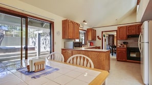 Casa, várias camas (Blue Goose 6) | Cozinha privada