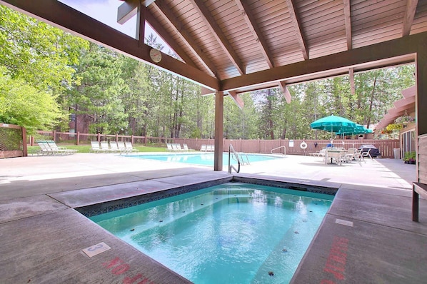 Condo, 1 King Bed (Ridge Condo 26) | Pool | Indoor pool, outdoor pool
