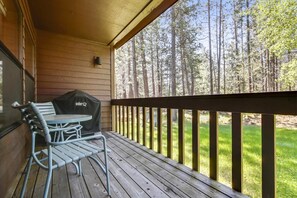 Huoneisto, 1 suuri parisänky (Ridge Condo 45) | Parveke