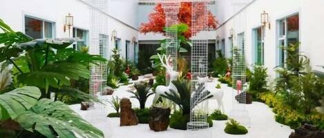 Àrea exterior de l'allotjament