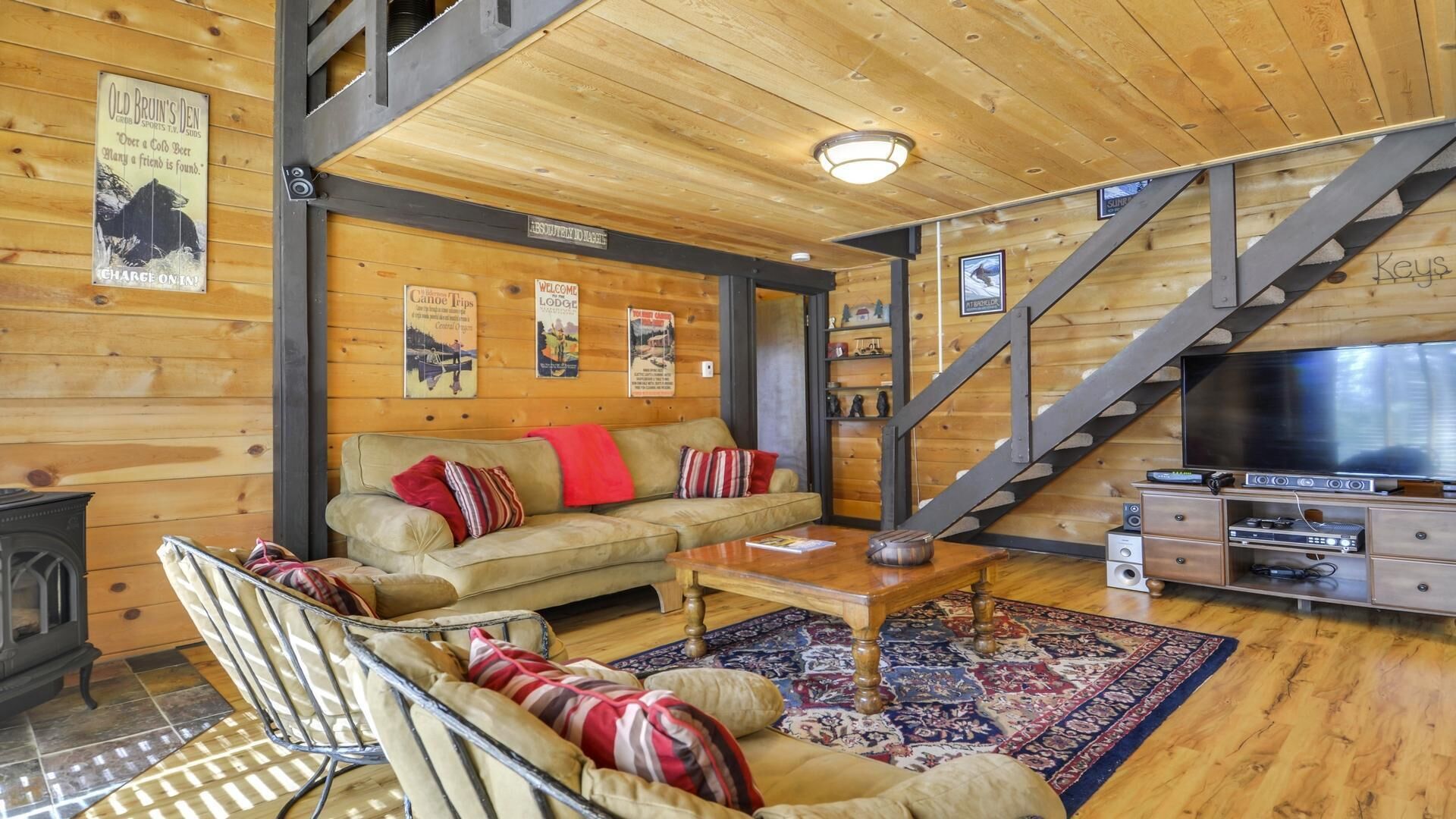 Cabin, Multiple Beds (Cluster Cabin 26) | Living room