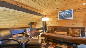 Cabaña, varias camas (Cluster Cabin 26) | Sala de estar