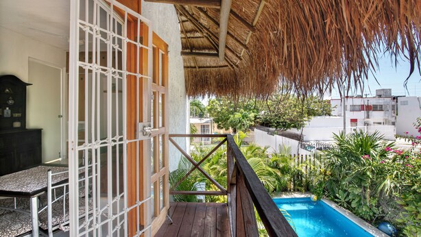 Balcony - Casa Nona, Beautiful Apartment in Cancun (Cancun)