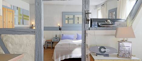 1 chambre, fer et planche Ă repasser, Wi-Fi, literie fournie