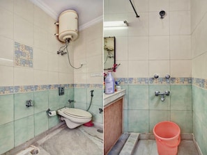 Apartment, 2 Bedrooms, Balcony | Bathroom | Free toiletries, hair dryer, towels, shampoo