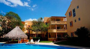 Outdoor pool - Apartment Front Reef - Playacar (Playa del Carmen)