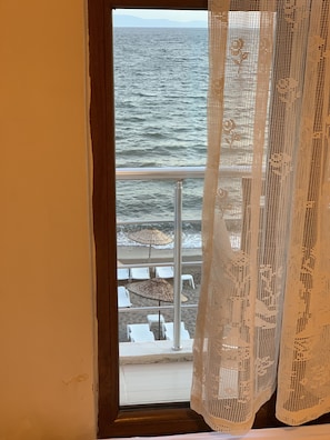 Triple Room, Balcony, Sea View | Balcony view