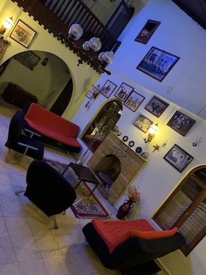 Lobby sitting area