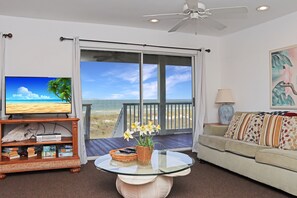 TV, DVD player - Beachfront, Quiet shoreline ~ Flamingo Dunes (St. Joe Beach)