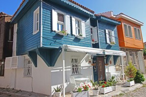 Fassade der Unterkunft