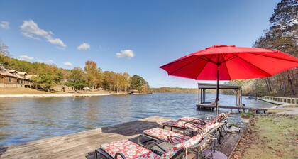 Waterfront Lay Lake Retreat w/ Dock & 3 Piers!