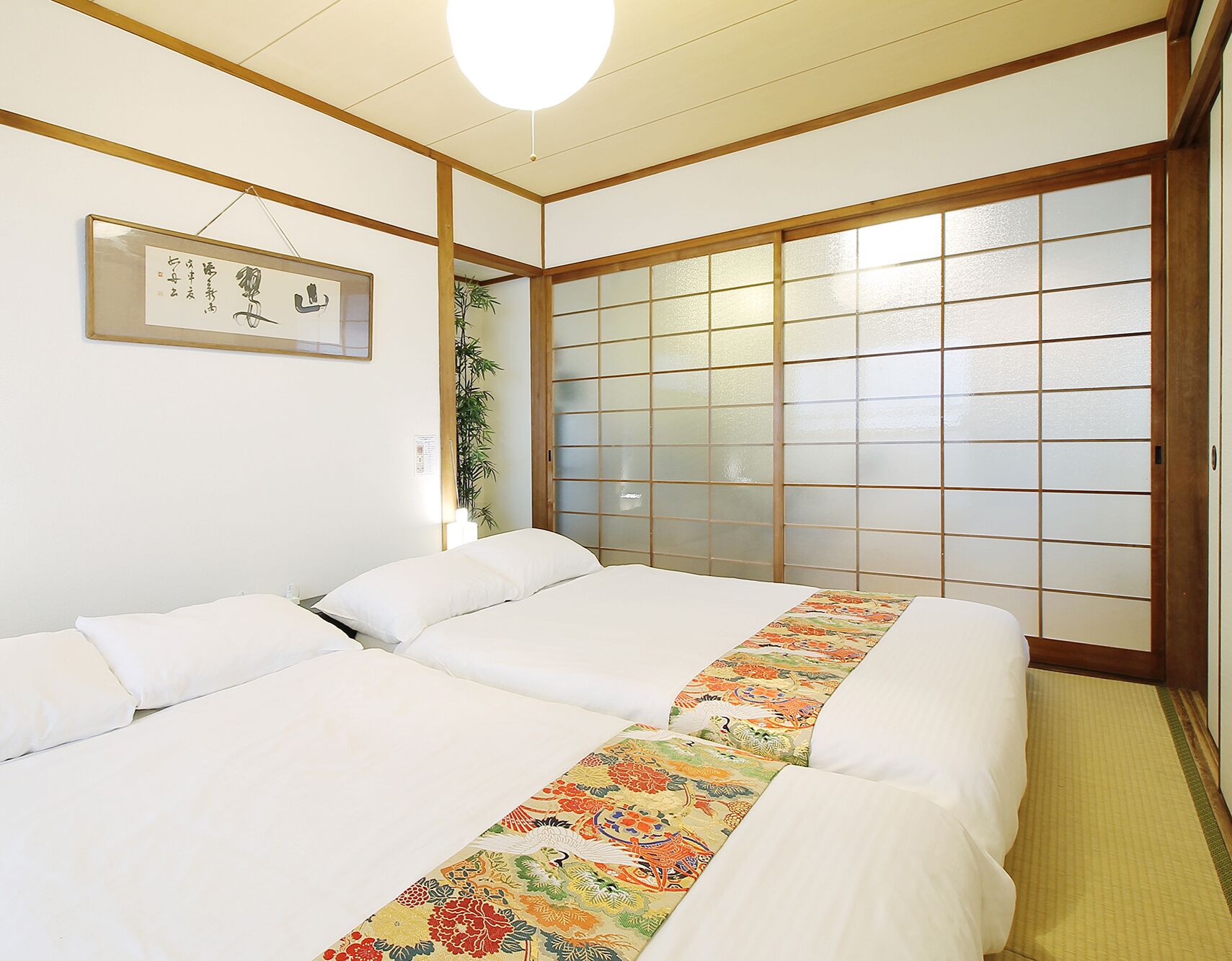 Individually decorated, desk, laptop workspace, iron/ironing board