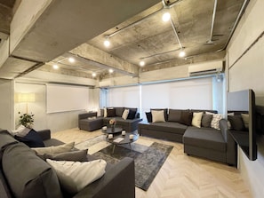 Comfort Condo, 1 Bedroom (604) | Living area | TV -  Dai3Himawari 604 (Hiroshima)