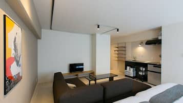 Individually decorated, individually furnished, desk, laptop workspace