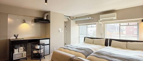 Design Studio Suite (301) | Individually decorated, individually furnished, desk, laptop workspace