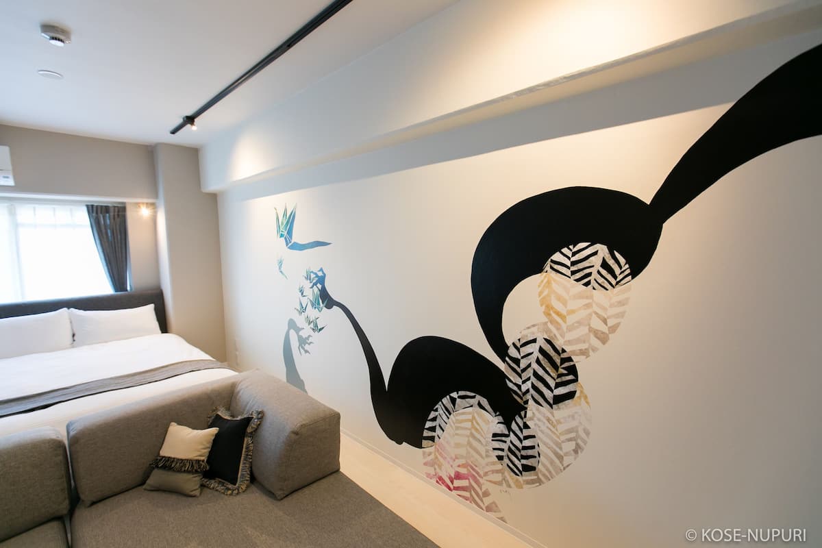 Appartement, 1 slaapkamer (401) | Individueel gedecoreerd, individueel gemeubileerd, een bureau