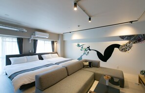 Design Studio Suite (301) | Individually decorated, individually furnished, desk, laptop workspace