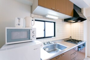 公寓式客房, 1 间卧室 (801) | 私人厨房 | 冰箱、微波炉、炉灶、烤面包机