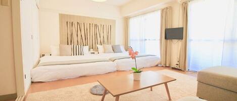 Appartamento, 1 camera da letto (501) | Area soggiorno | TV