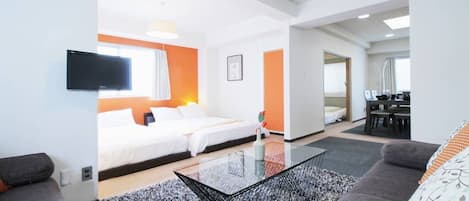 Apartamento, 3 habitaciones (401) | Decoración individual, mobiliario individual, escritorio