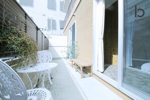 Huoneisto, 2 makuuhuonetta (101) | Terassi/patio