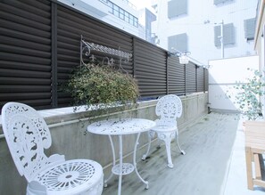 Condo, 2 Bedrooms (101) | Terrace/patio - La-Shante (Hiroshima)