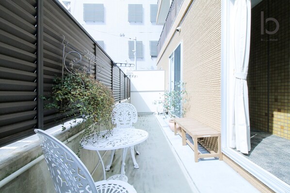 Condo, 2 Bedrooms (101) | Terrace/patio - La-Shante (Hiroshima)