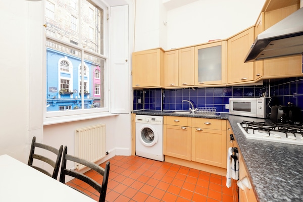 Apartment | Private kitchen | Fridge, microwave, electric kettle, toaster