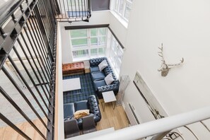 Apartment | Living area | TV - JOIVY Ultra Gorgeous 3bd Old Town Apt w\ Balcony&Parking (Edinburgh)