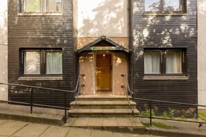 Fachada de la propiedad