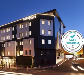 Front of property – evening/night