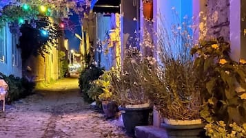 Façade de l’hébergement - soirée/nuit