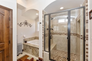 Shower, towels