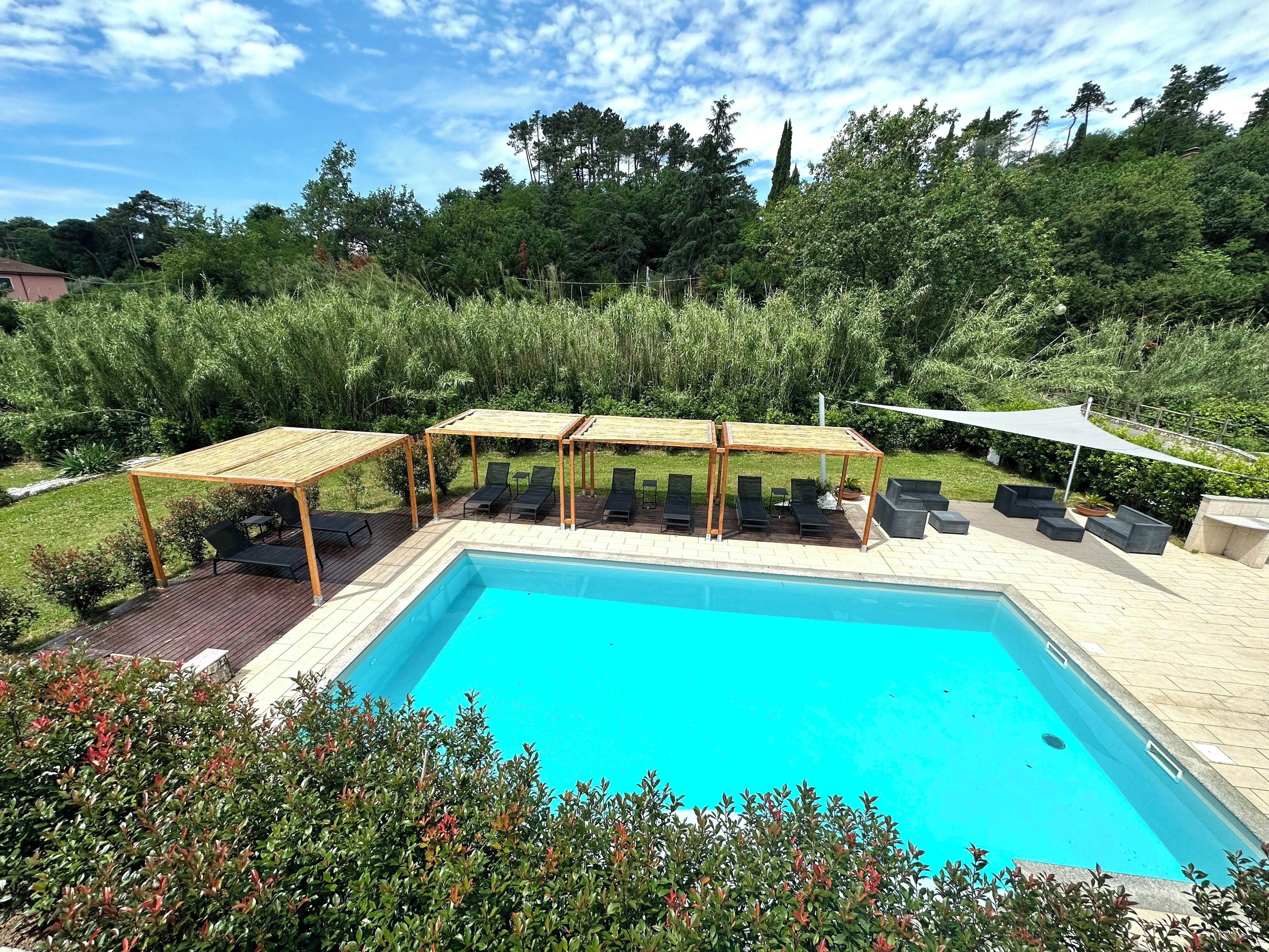 Seasonal outdoor pool