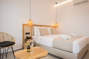 In-room safe, individually decorated, individually furnished, desk - Aqua Blu - Adults Only  by Checkin (Hersonissos)