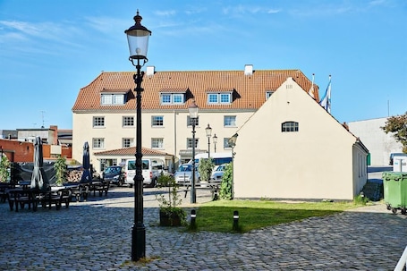 Fachada de la propiedad
