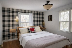 3 slaapkamers, bedden met traagschuimmatras, een bureau