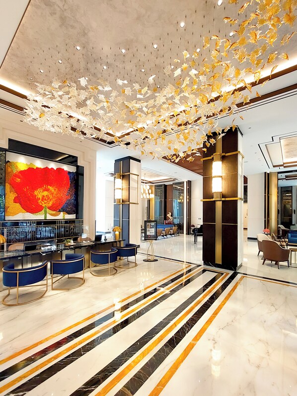 Lobby sitting area