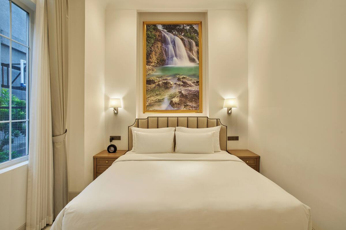 Quarto luxo | 1 quarto, cofres nos quartos, escrivaninha