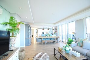 Interior - Luxury Penthouse-Living | Pool Deck | BBQ | Views (Cape Town)