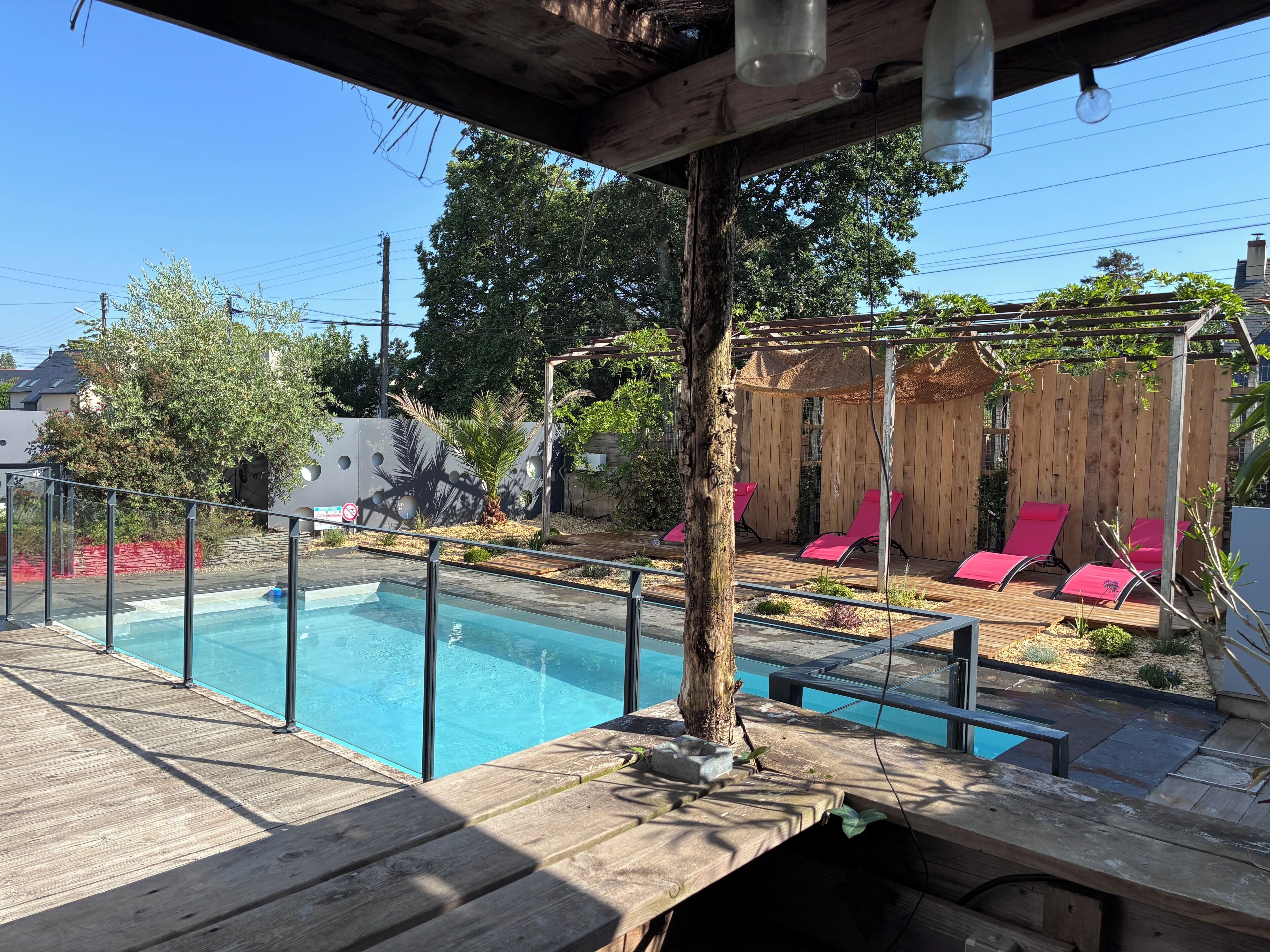 Piscine intérieure, piscine chauffée