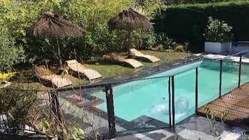 Indoor pool, a heated pool