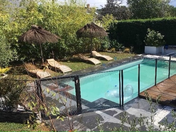 Piscine intérieure, piscine chauffée