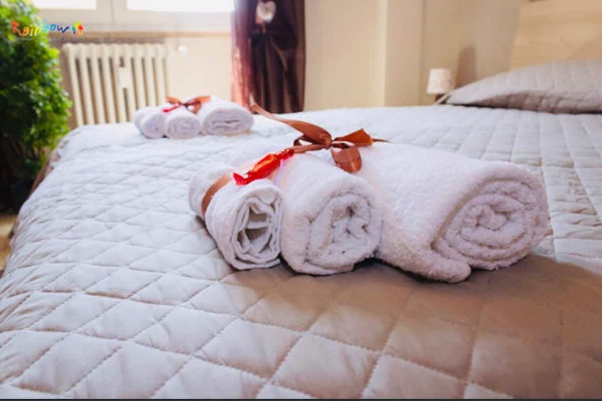 Chambre Double (Aventino) | Wi-Fi gratuit, décoration personnalisée, draps fournis