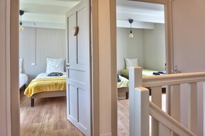 5 chambres, fer et planche à repasser, Wi-Fi gratuit