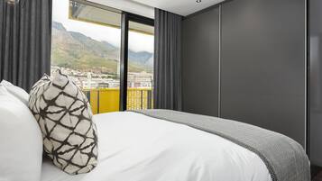 2 bedrooms, in-room safe, iron/ironing board, internet