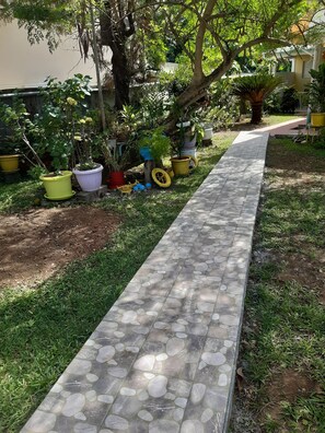 Enceinte de l’hébergement