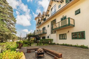 Fassade der Unterkunft