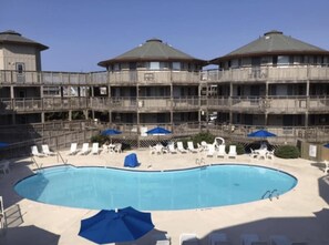 Indoor pool, outdoor pool